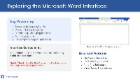 Mastering Microsoft Word and Keyboard Skills