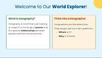Introduction to World Geography & Essential Questions
