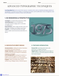 Creative Typography: Techniques and Design Inspiration