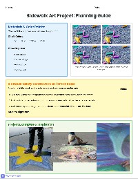 Sidewalk Art Planning Guide