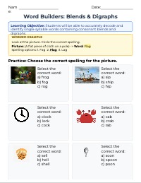 Decoding Single Syllable Words Assessment Packet