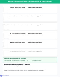 Design Your Yoga-Pilates Routine Template