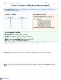 Mastering Rate of Change Analysis