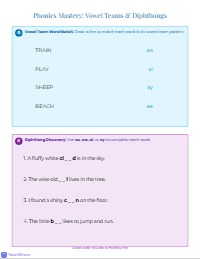 Second Grade Phonics: The Big Review