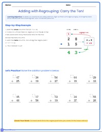 Mastering Two-Digit Addition with Regrouping