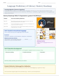 Pathways to Proficiency 180-Day ELL Roadmap