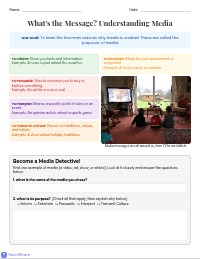 Understanding Media Purposes