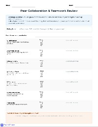 Group Project Evaluation Form