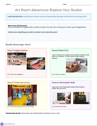 Welcome & Scavenger Hunt Warm-up