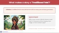Exploring Folktale Characters and Story Plots