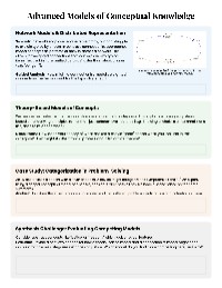Understanding Conceptual Knowledge