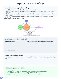 Expository Techniques Mastery Challenge