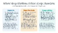 Understanding Biological Rhythms and Sleep Patterns