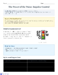 Understanding Impulse Control