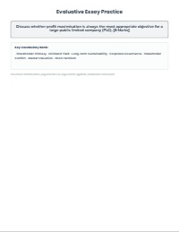 Edexcel B A-Level Economics Core Concepts Booklet