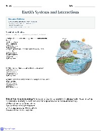 Earth Systems Assessment