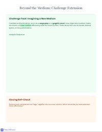 Exit Ticket: Comparison Points