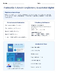 A-Level Evaluation: Youth and Digital Society