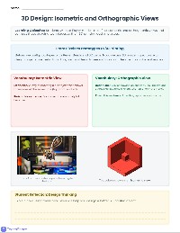 Isometric and Orthographic Views