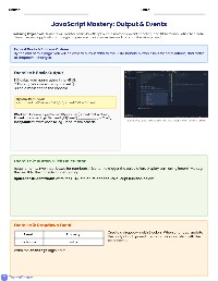 Interactive Web Development with JavaScript