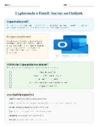 Guia para Anexos no Outlook