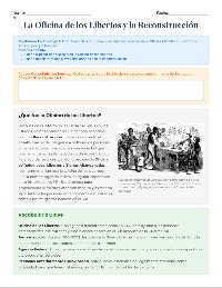 1 - The Freedmen's Bureau: Services, Successes, and Collapse