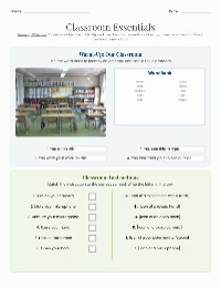 Identifying Classroom Objects and Instructions