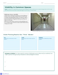 Hallway Observation Prompt