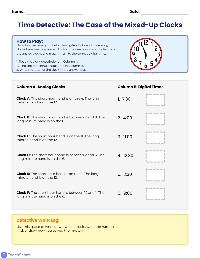 Time Detective Matching Game
