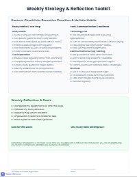 High School Academic Success and Executive Functioning Toolkit