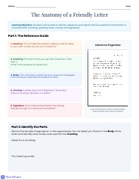 Identify the Parts Activity