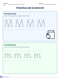 Learning the Letter M and Its Sound