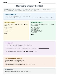 Conflict Notes Organizer — Scaffolded