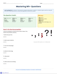 Mastering English Questions and Answers