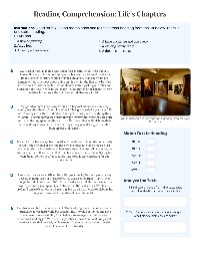 Exploring Life Stages and Events