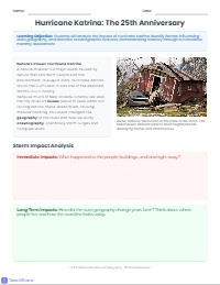 August Exploration: Disasters, Geography, and Oceans