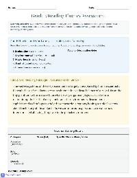 5th Grade ELA Standards Assessment