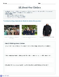 Our Clothes and Materials