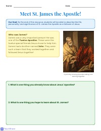 St. James the Apostle: Faith and Adventure