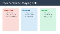 Staying Safe: Understanding Harmful Practices