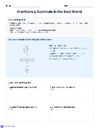 Independent Practice: Real-World Math Challenges