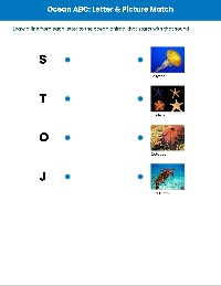 Ocean Friends Fine Motor Practice
