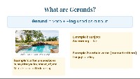 English Grammar: Gerunds, Infinitives & Object Pronouns