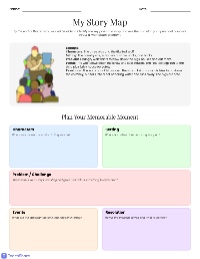 Planning Your Personal Narrative