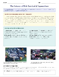 Fish Care and Aquaculture