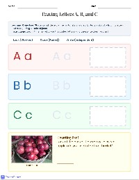 Preschool Tracing & Learning Practice