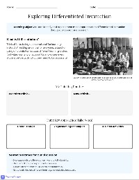 Strategies for Differentiated Instruction