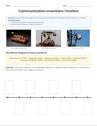 Communication Inventions of the Industrial Revolution