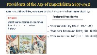 Presidents of American Imperialism Era