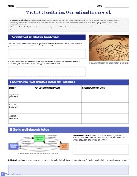 Constitution Investigation Guide